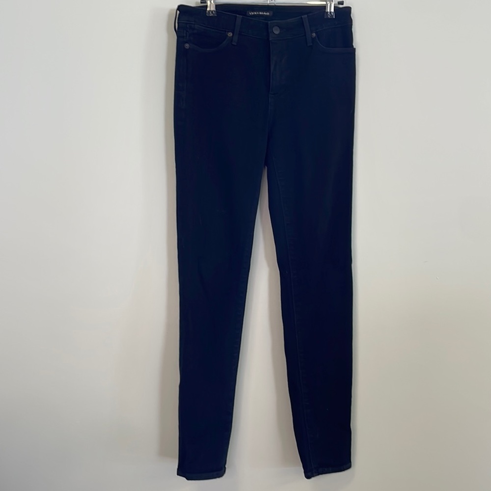 Lucky Brand Mid Rise Hayden Skinny Jean Black Size 4/27